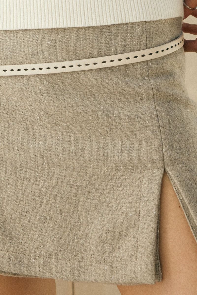 Tweed Mini Skort