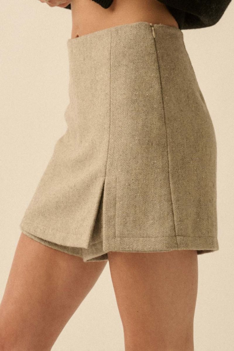 Tweed Mini Skort