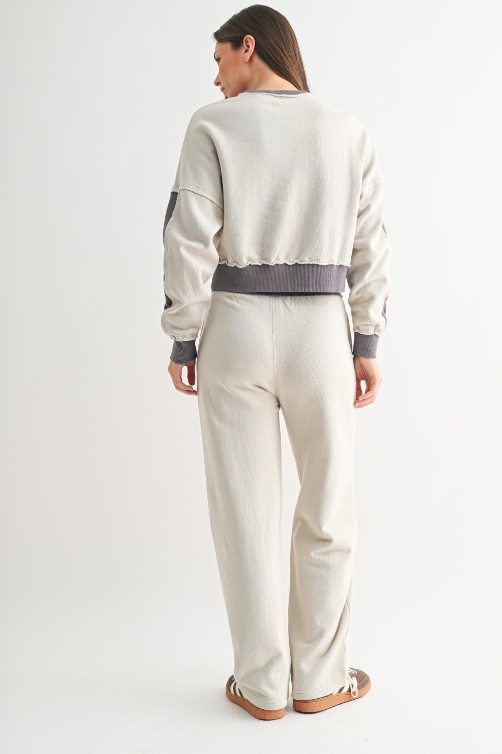 Color Block Two Piece SweatSet