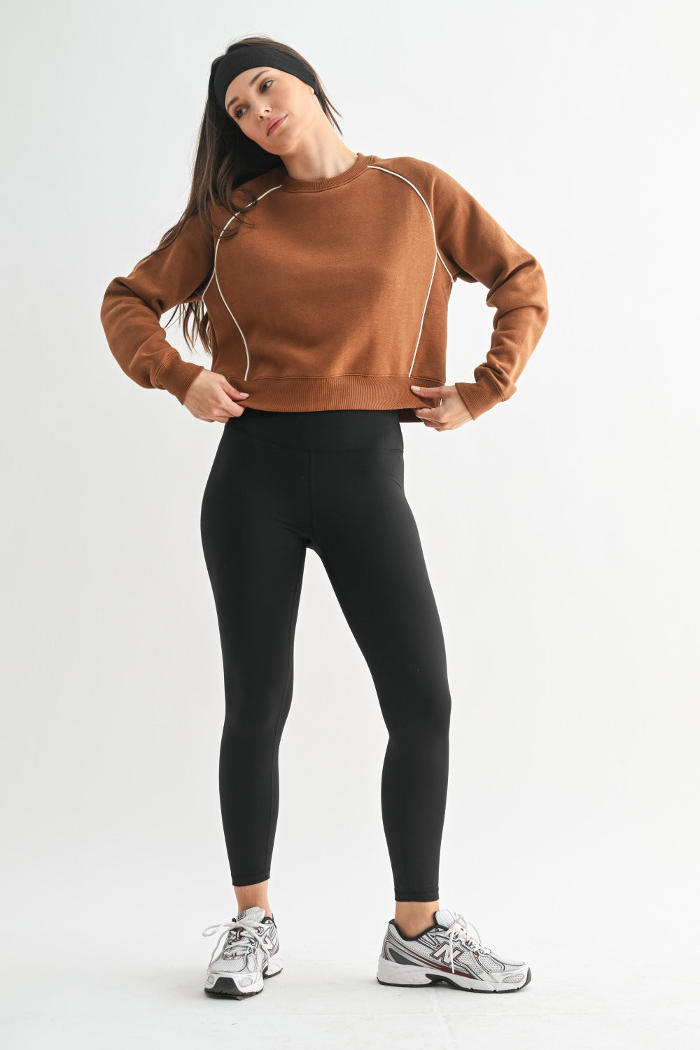 Edge Line Crewneck Sweater