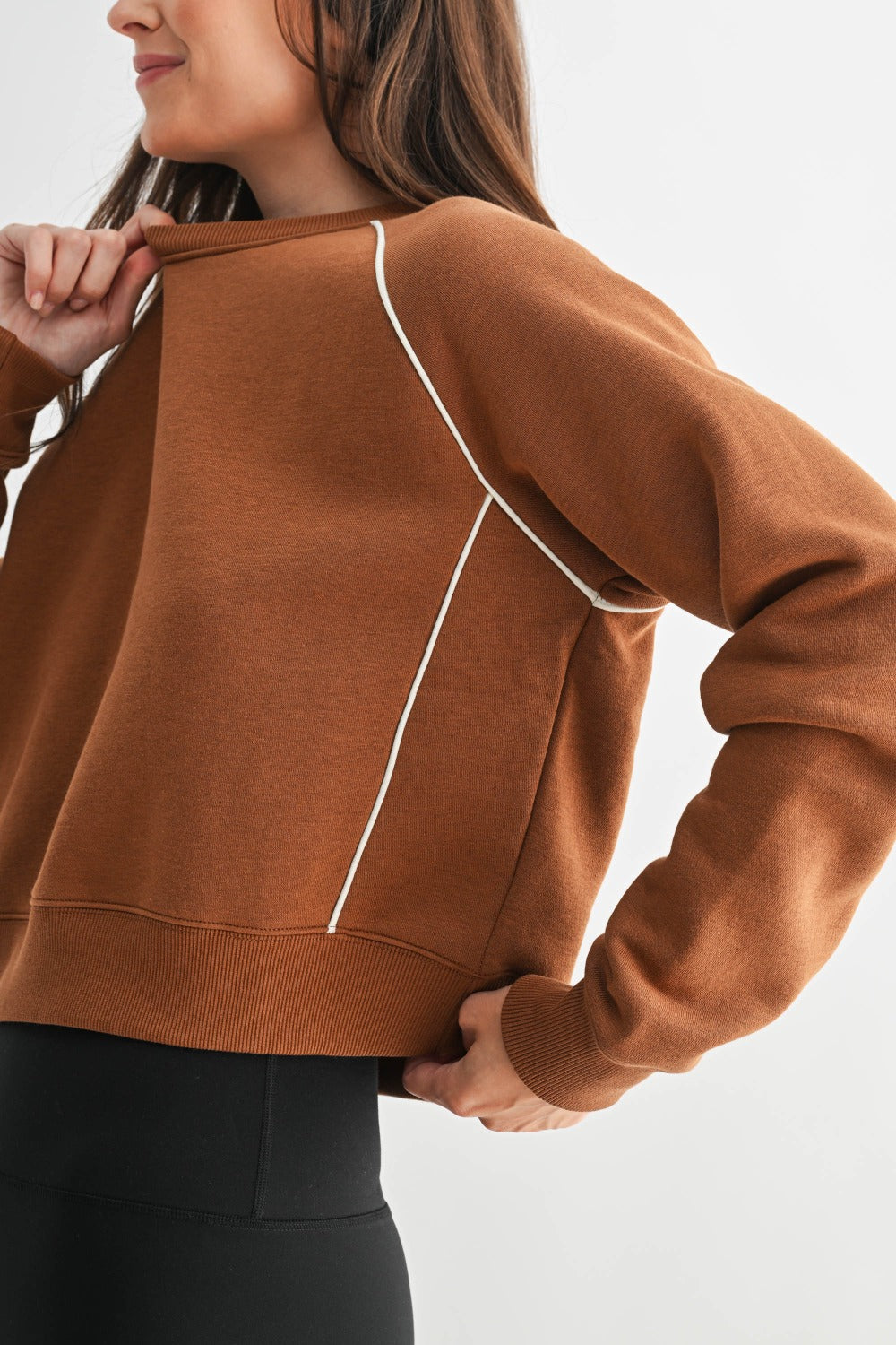 Edge Line Crewneck Sweater
