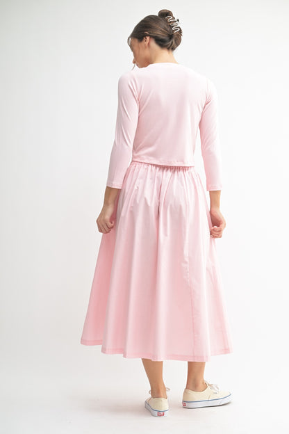 Two Piece Sweater and Skirt Set