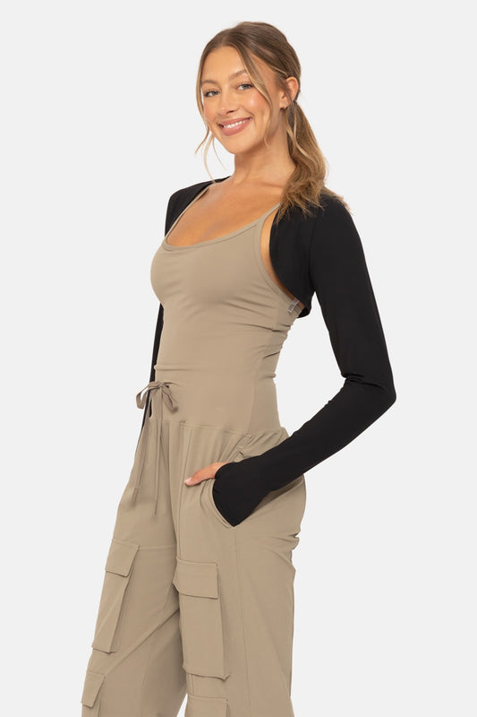 Open Front Shrug