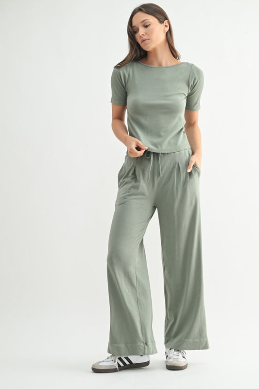 Two Piece Top and Pants