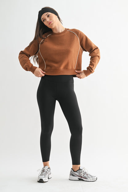 Edge Line Crewneck Sweater