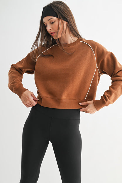 Edge Line Crewneck Sweater
